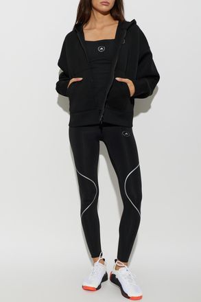 adidas ADIDAS By Stella McCartney Hooded Sweatshirt, Womens, Black