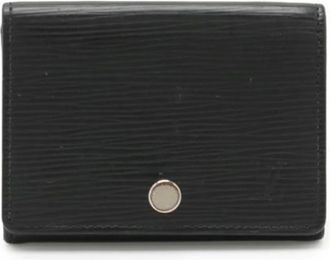 Louis Vuitton Pre-owned Wallets, male, Black, Size: ONE SIZE Pre-owned Epi Card Case