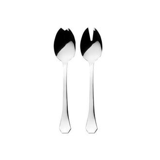 Mepra Moretto Salad Serving Set - 2 Pieces in Silver at Nordstrom