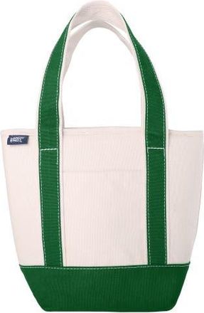 Lands End Small Insulated Tote Bag with Zip Closure, Travel Cooler Bag for the Pool, Park, and Day Trips in Kelly Green at Nordstrom