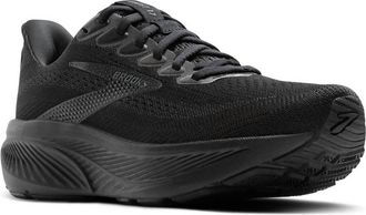Brooks Mens Ghost 17 Running Shoe In Black/black/ebony