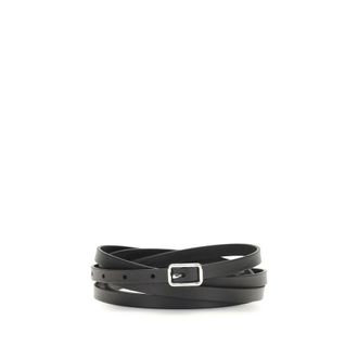 Givenchy Zwarte Kalfsleren Bos Taurus Riem