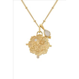Murkani Loved Always Pendant Necklace in Yellow Gold at Nordstrom