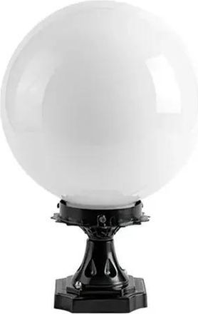 OEM Foco Led Exterior Para Columna, Bola Acr&iacute;lica De 20 Cm, Resistente Al Agua, Para Valla, Columna, Entrada De Villa Y Jard&iacute;n