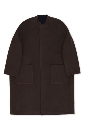 Fortela Florence Wool Coat in Brown at Nordstrom, Size 42 Eu