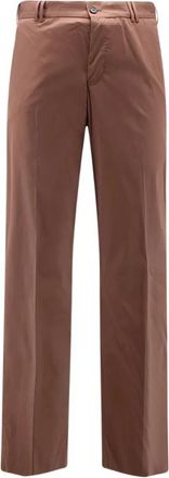Pantaloni Torino Rechte broek - Heren - Straight fit broeken - Bruin - L - Katoen - Broeken