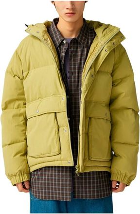 Snow Peak Everyday Down Jacket - Heren - Gewatteerde jassen - Groen - 2XL - Polyester - Jassen