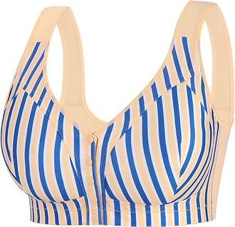 Generic Cocila Bras for Women Front Closure Lightly Lined No Underwire T Shirt Everyday Full Coverage Comfort Supportive Bralette Support Bra (Beige, 40E) Tsh