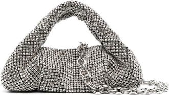 Stuart Weitzman The Moda Shine tote bag - women - Cotton/Polyurethane - OS - Silver