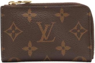 Louis Vuitton Pre-owned Vintage Monogram Portemonnee - Dames - Vintage Accessoires - Bruin - ONE Size - Vintage