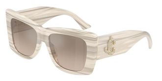 Jimmy Choo London JC5036B 50656I Womens Sunglasses White Size 54