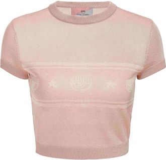 Chiara Ferragni Top - Dames - T-shirts - Roze - M - Tops