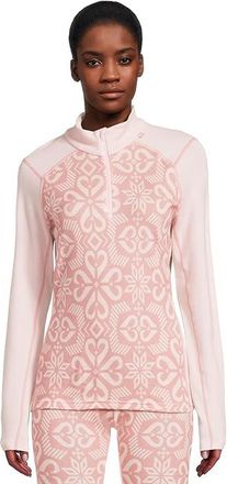 Helly Hansen Lifa Merino Midgra 1/2 Zip Womens Clothing Pink : XS, Wool