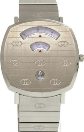 Gucci unisex, Pre-owned, Grijs, Maat: ONE Size