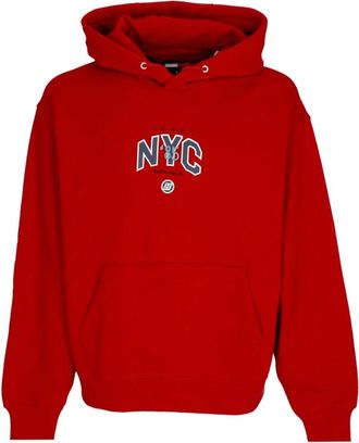 Tommy Hilfiger Game Day Logo Hoodie Rood - Heren - Hoodies - Rood - XL - Katoen - Hoodies & sweatvesten