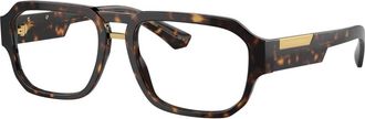 Dolce & Gabbana Dg3389 Montuur - unisex - Accessoires - Bruin - Maat: 53 MM