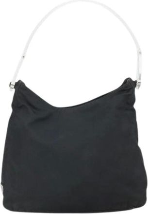 Prada Pre-owned Shoulder Bags, female, Black, Size: ONE SIZE Pre-owned Vintage Tote Bag