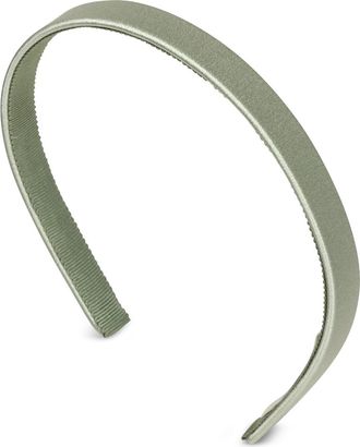 Jennifer Behr Lucy silk headband - women - Silk - One Size - Green