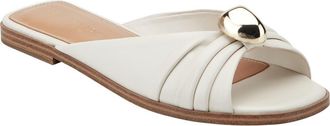 Marc Fisher Dalani Slide Sandal in Ivory at Nordstrom, Size 7.5