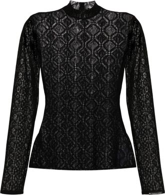 Marine Serre Moon Diamond Top - Womens - Elastane/Polyamide