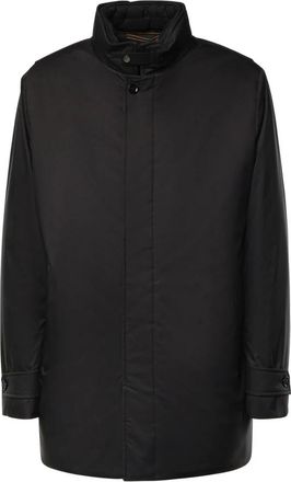 Moorer Single-Breasted Coats - Heren - Mantel - Zwart - S - Jassen