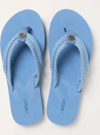 Fat Face FatFace Denim Vintage Double Strap Flip Flop