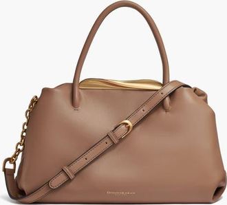 DKNY Poplin Small Satchel in Toasted Almond at Nordstrom