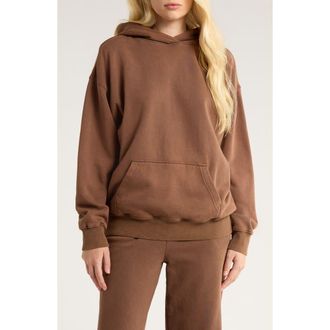 PacSun La Puff Hoodie in Brown at Nordstrom Rack, Size X-Small