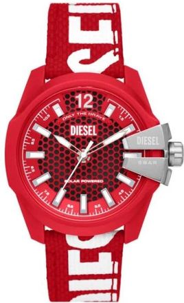 Diesel Baby Chief - Heren - Horloges - Rood - ONE Size - Accessoires