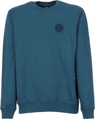 Deus Sweatshirts, male, Blue, Size: XL Maglia Pill Logo