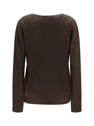 Toteme Cashmere-Blend Sweater - Brown