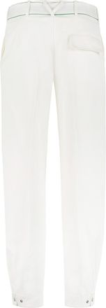 Bottega Veneta Mens Cotton Trousers White