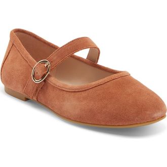 Stuart Weitzman Freya Mary Jane Flat in Saddle Brown at Nordstrom Rack, Size 7.5