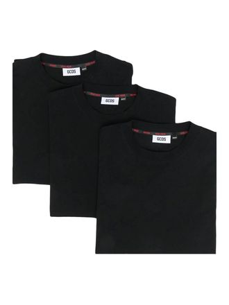 GCDS Three-Pack Cotton T-Shirt