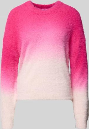 Pieces Loose Fit Strickpullover mit Farbverlauf Modell JALISA in Pink Melange, Größe XL