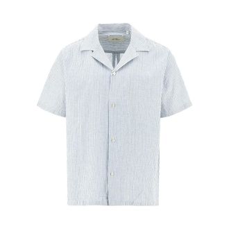 Les Deux Lukas striped shirt Man XL