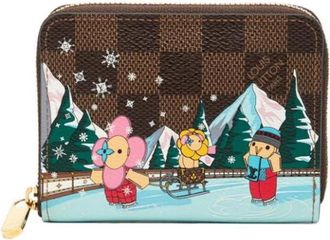 Louis Vuitton Pre-owned Plastic Portemonnee - Dames - Vintage Accessoires - Bruin - ONE Size - Vintage