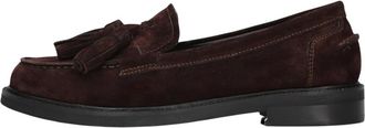 Omoda Bruine Su&egrave;de Loafers Stijlvol Model - Dames - Loafers - Bruin - 38 EU - Su&egrave;de - Schoenen