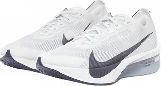 Nike Womens Zoomx Vaporfly Next Shoe In White/gridiron-Obsidian Mist