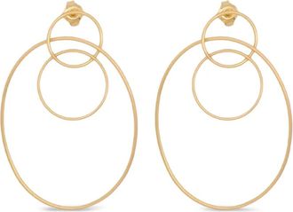 Lia Di Gregorio Orecchini a cerchio in oro 18 carati
