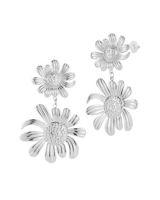 Sphera Milano Silver-Plated Stainless Steel Earrings