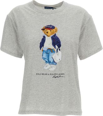 Polo Ralph Lauren Grey Crew Neck T-Shirt
