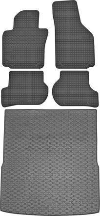 OEM Juego De Alfombrillas De Goma Para Coche Y Maletero Para Vw Passat B6 B7 Kombi (2005-2014)