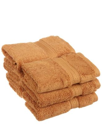 Superior Solid Luxury 6Pc Face Egyptian Cotton Towel Set