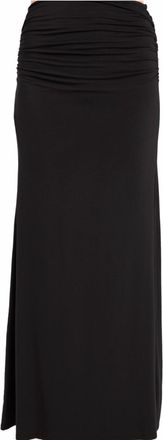 La Made Nonna Maxi Skirt In Black