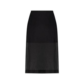 By Malene Birger Esta Sheer-panel Skirt