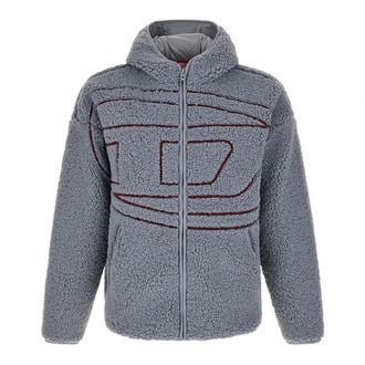 Diesel S-Zat Hoodie - Heren - Jassen - Grijs - L - Jassen
