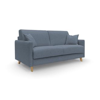 Divani.Store Sof&aacute; cama convertible impermeable 160 cm azul