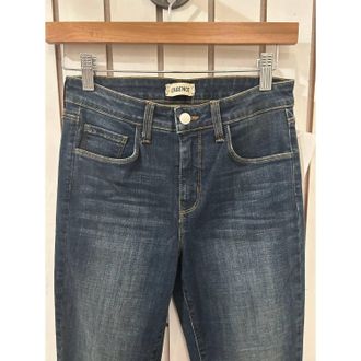 L'agence Womens Skinny Jeans In Blue