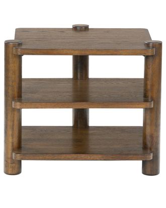 Safavieh Couture Edisyn 3-Shelf Wood Accent Table